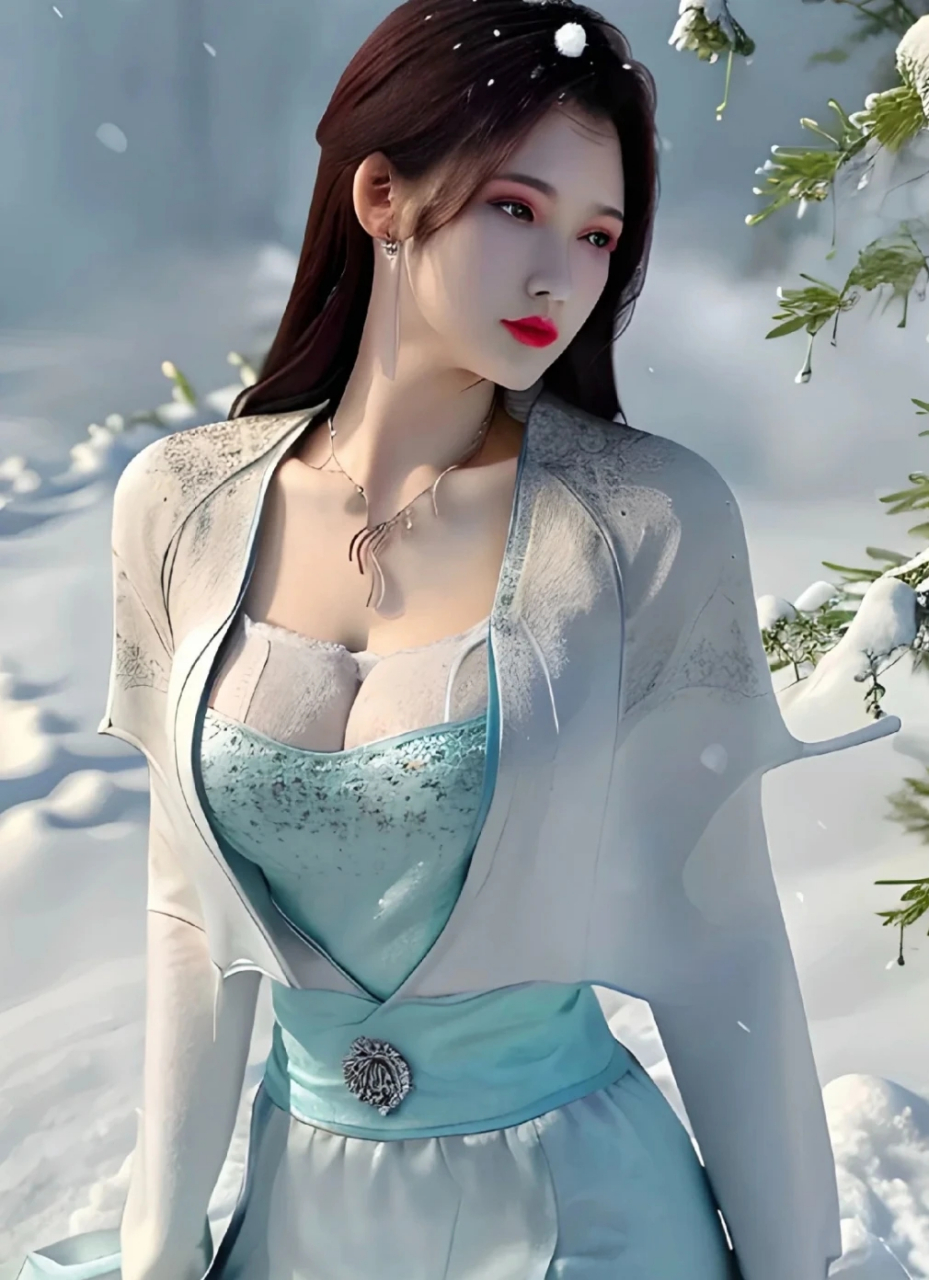 美图分享#雪中云韵~美不胜收