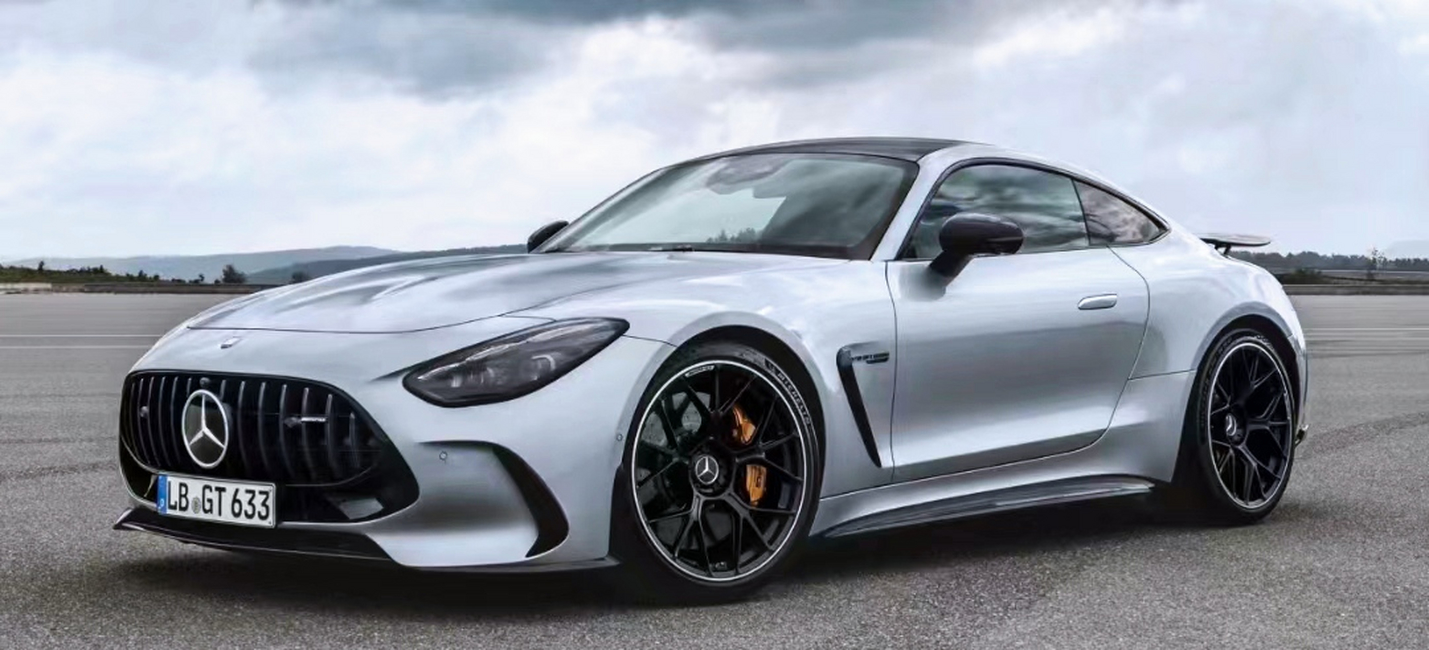 2024款奔驰gt amg正式发布,外观更犀利了