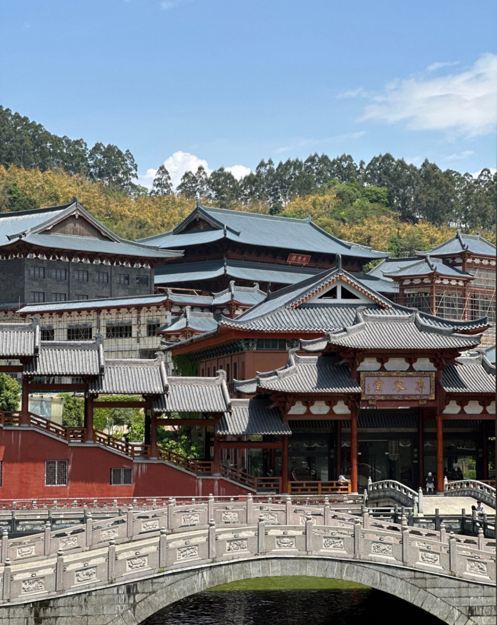 五一出游记-五月的第一天是安排给上香的#福州旗山万佛寺