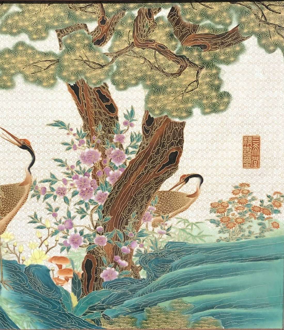 臣郎世宁恭画图片