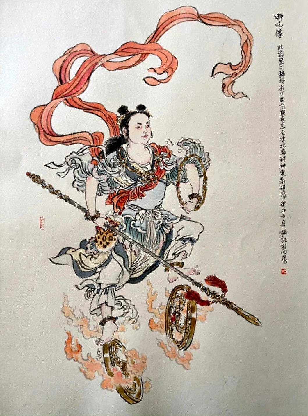 画家李云中《封神》前期人物画稿欣赏