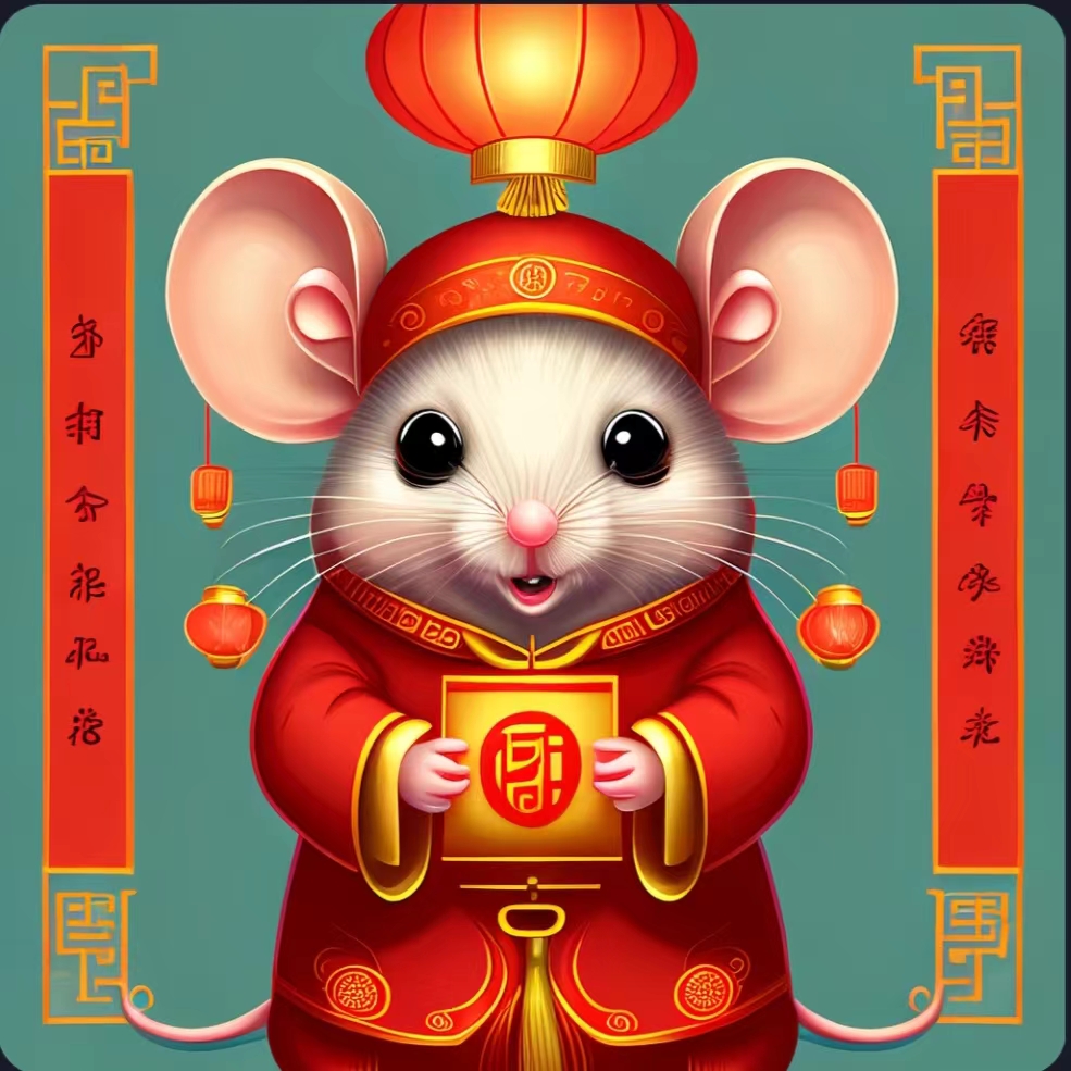 ai漂亮鼠图欣赏