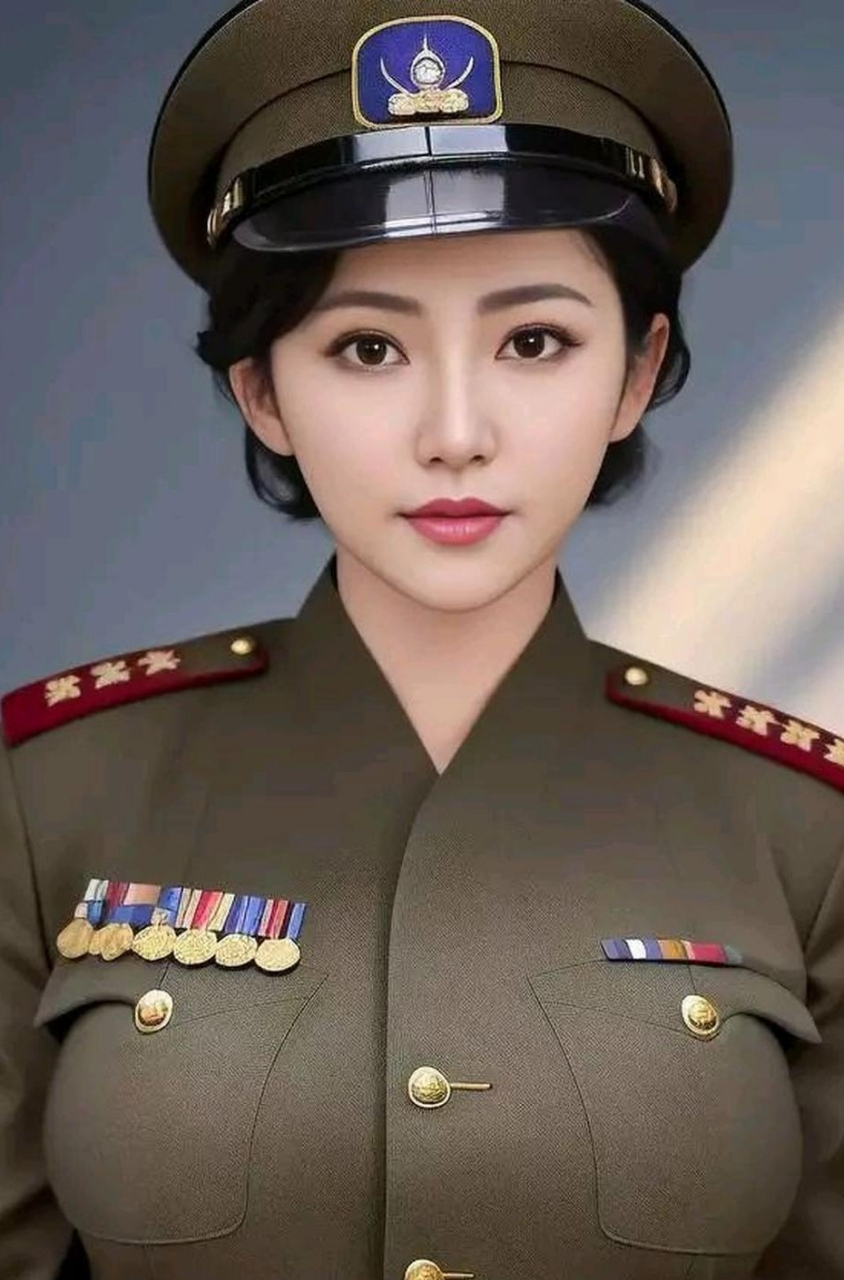 颜值爆表,韩国女警金美素,英姿飒爽!