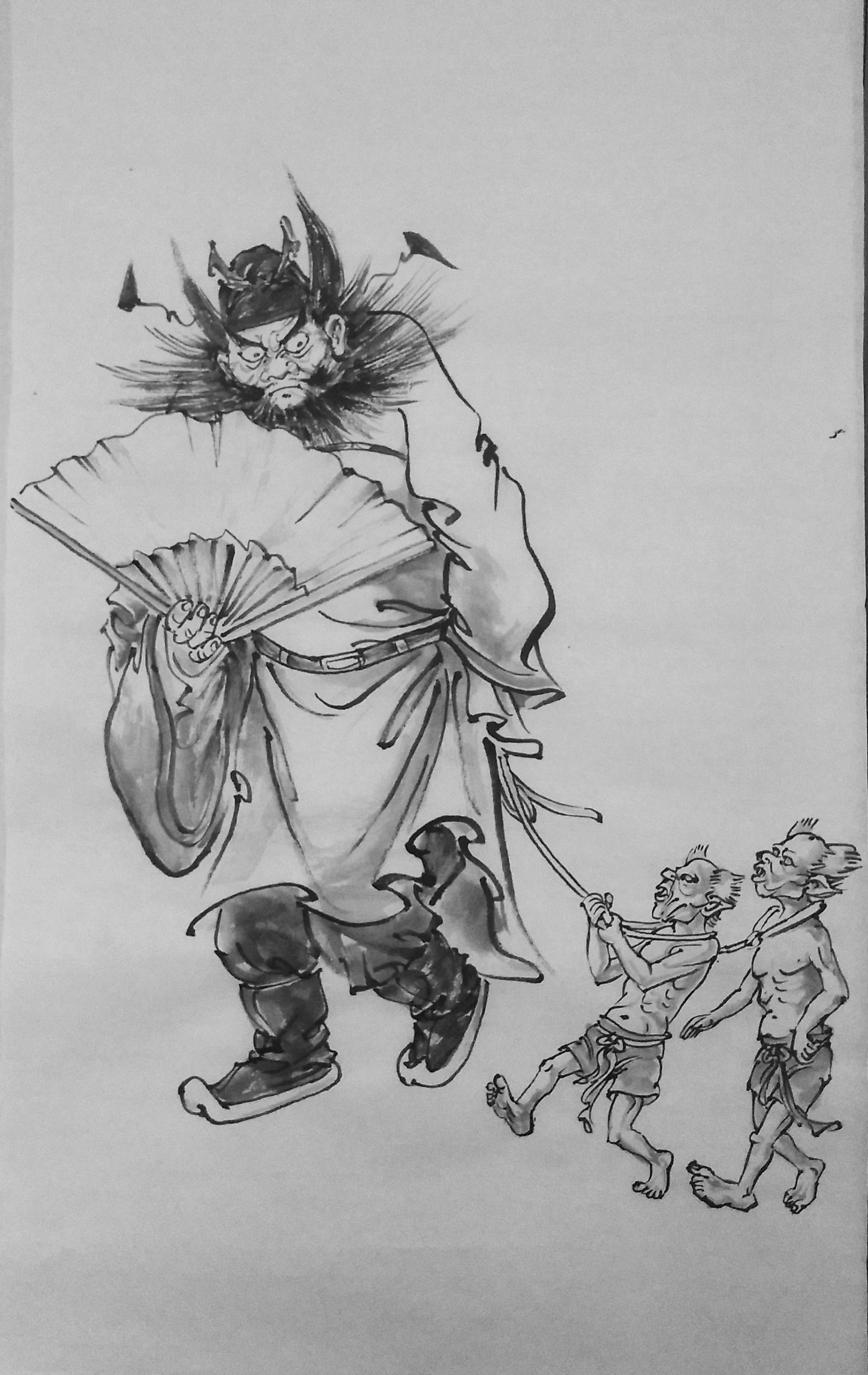 《钟馗伏魔图》