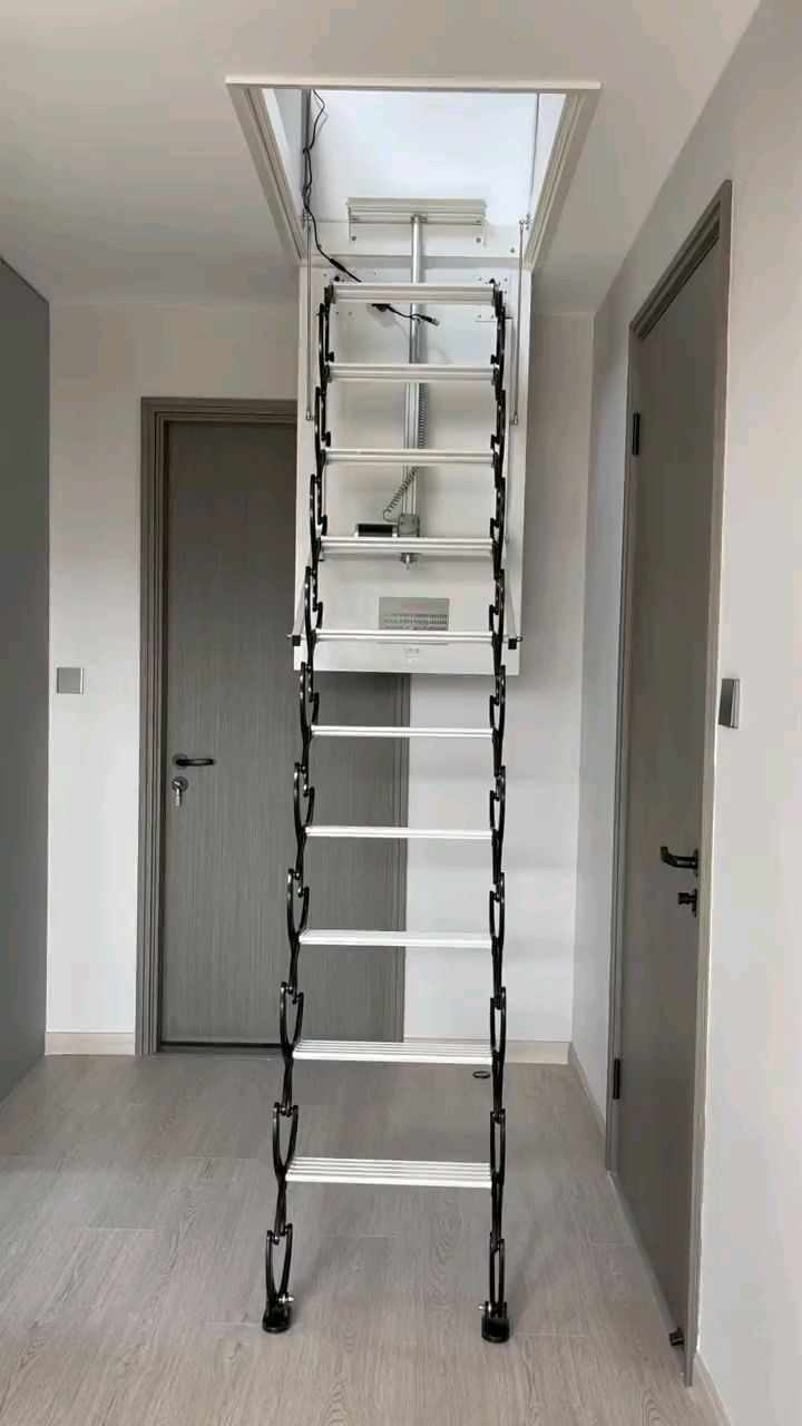 隐藏式楼梯阁楼小空间好帮手