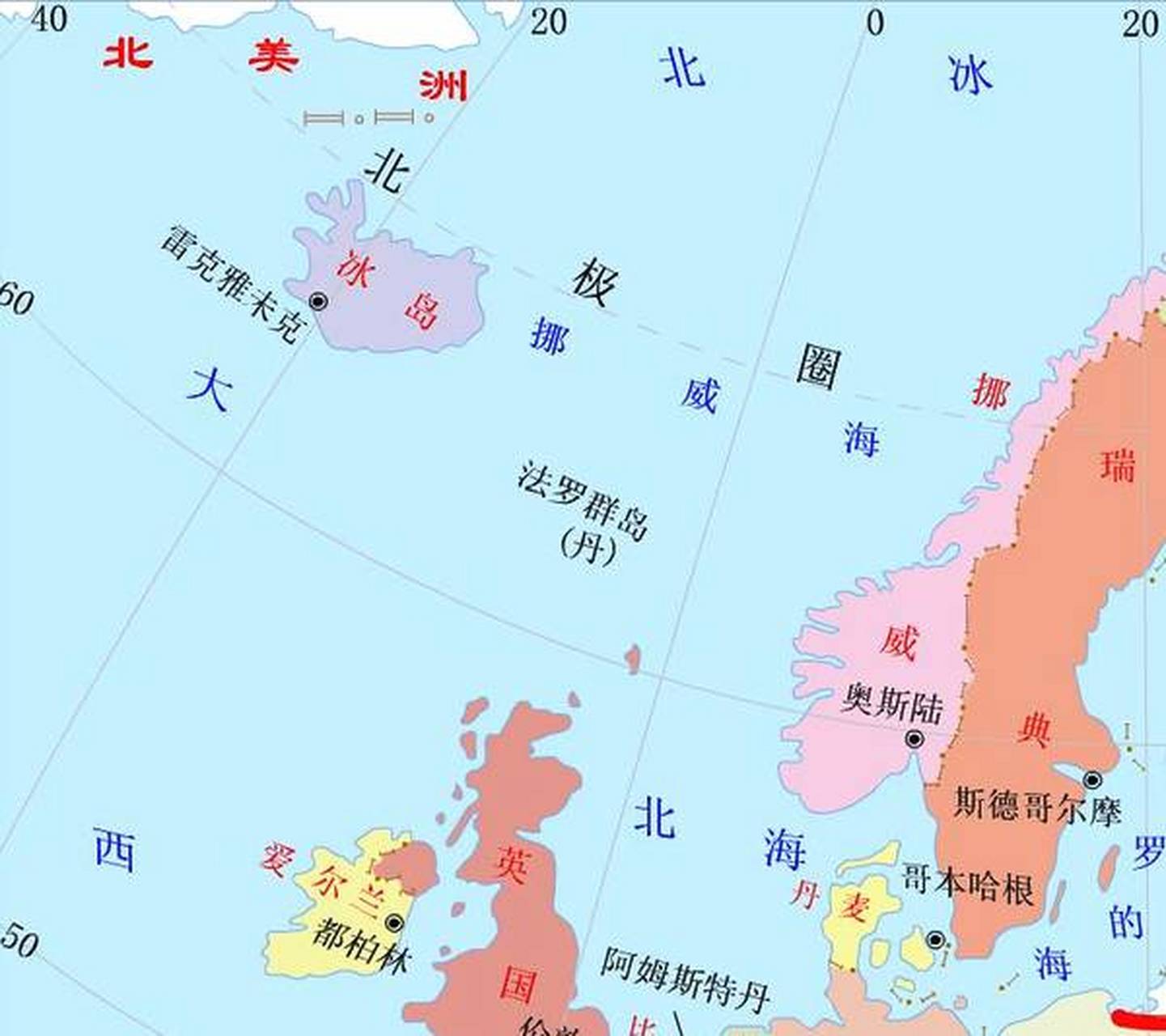 冰岛:一个冰火九重天的国家 冰岛,国如其名,由于国家靠近北极圈,纬度
