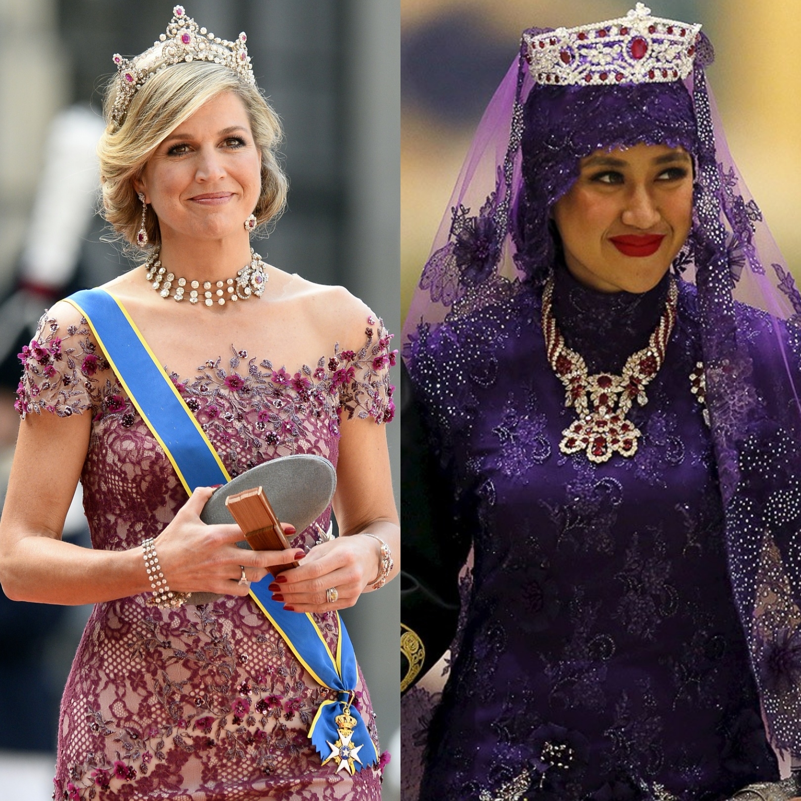 文莱王室的王冠比大多数欧洲王室的都奢华,但为啥戴着就不高级?