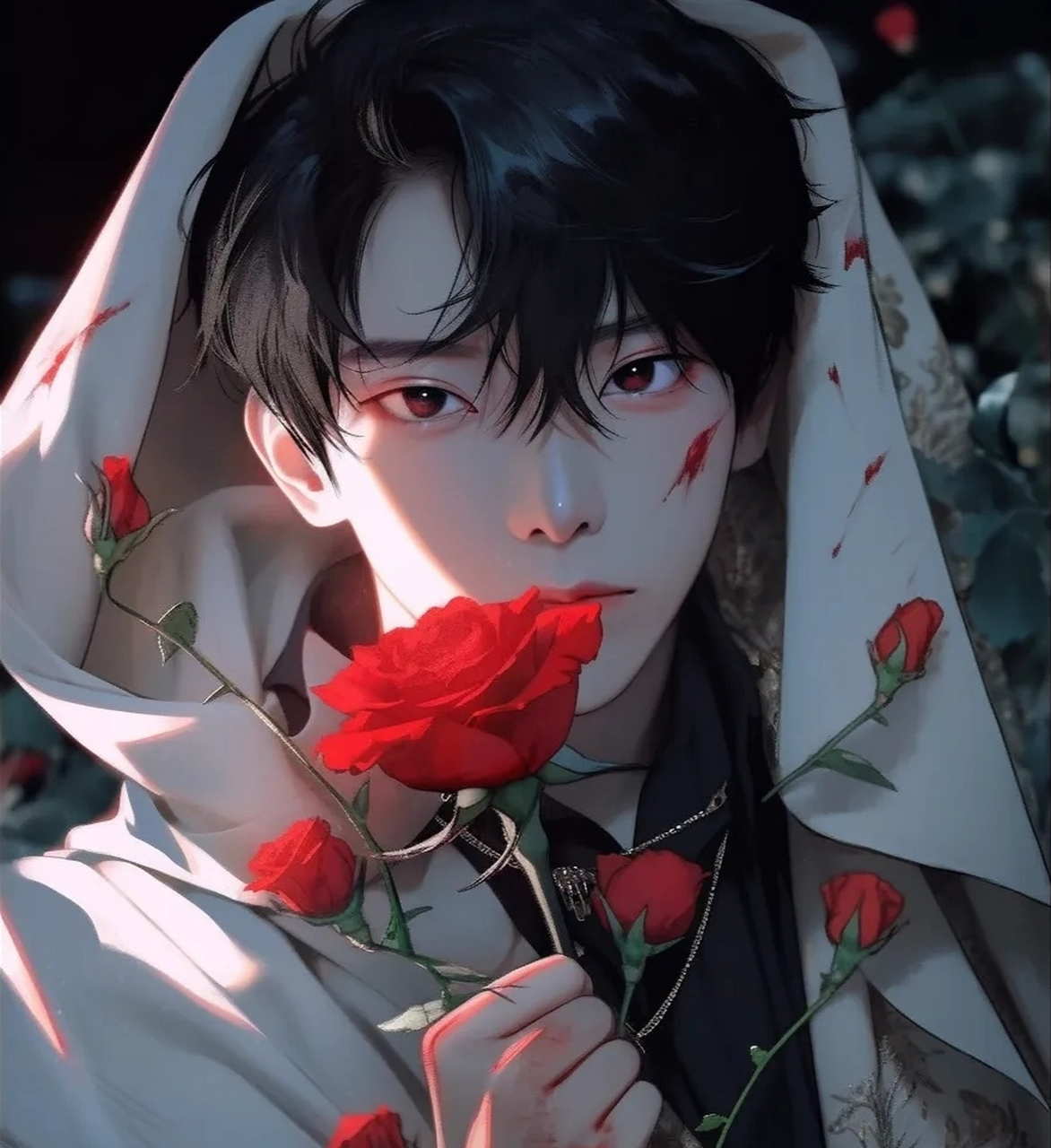 破碎感凄美男生动漫头像 #九月动态激励计划