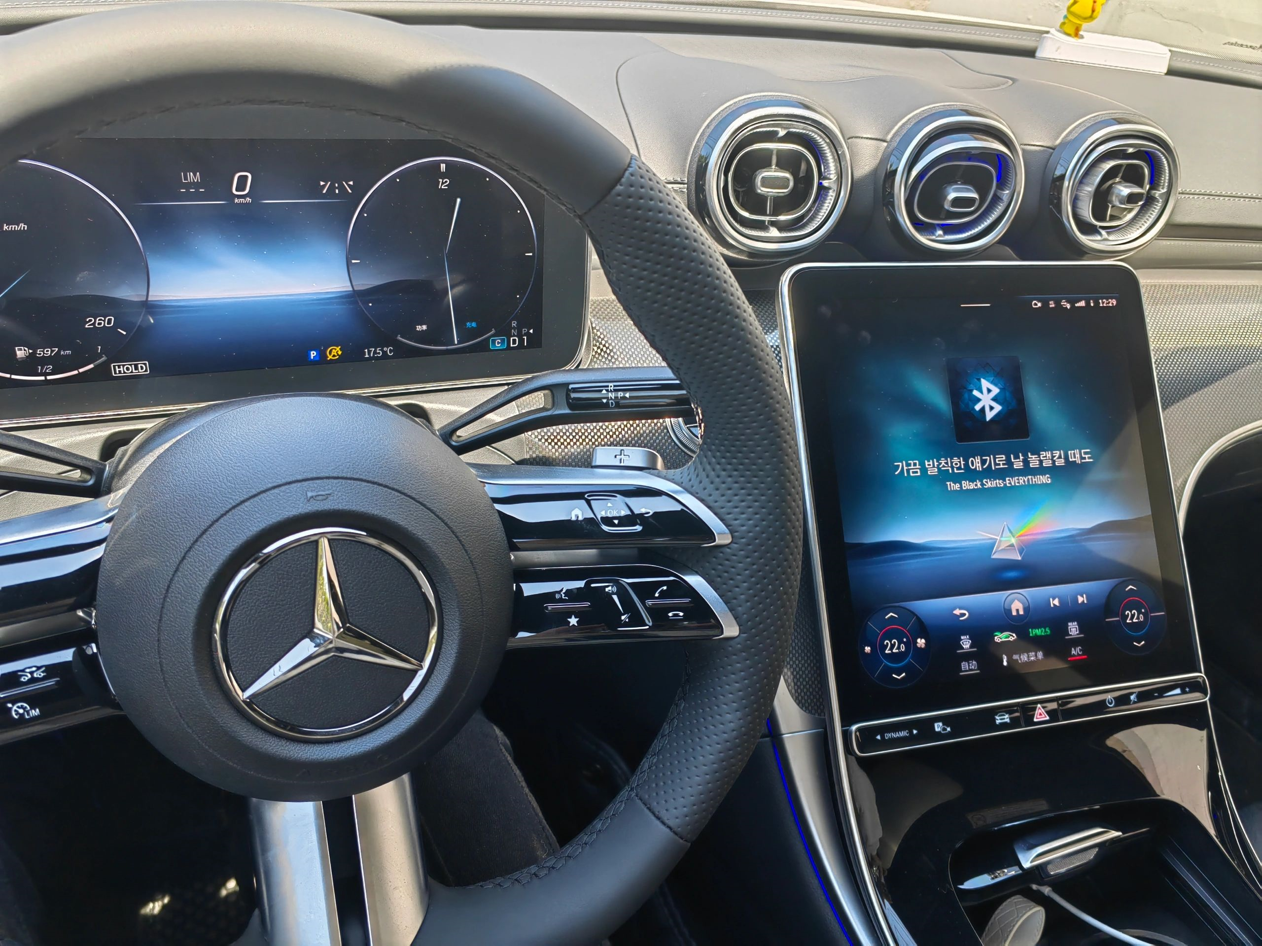 奔驰c260l 女生的最爱