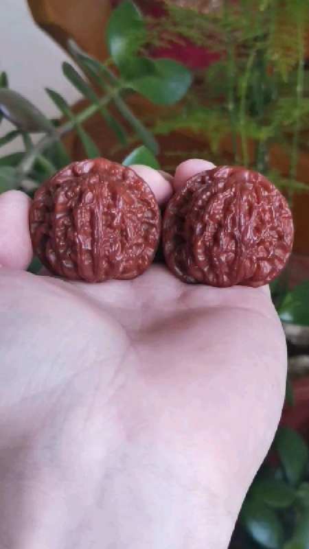 盘玩4年玄武狮子头,包浆厚重!配对完美-度小视