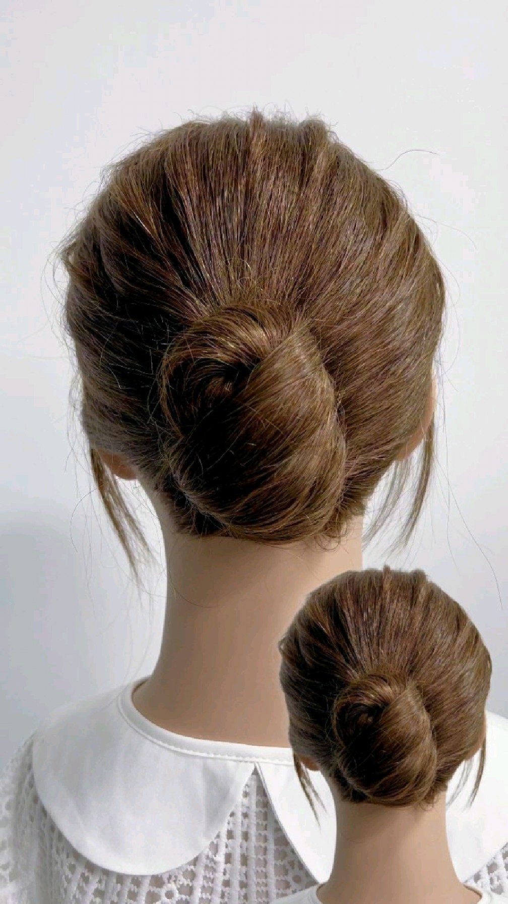 最近网上超火的优雅气质低丸子头～看我一秒钟教会你男朋友