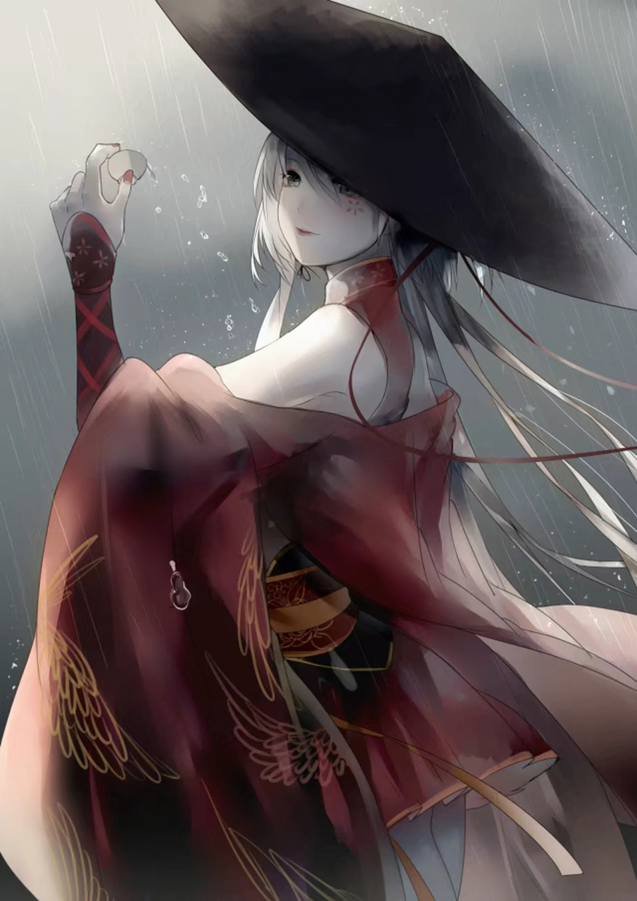 弱水三千,只取一瓢饮——洛天依#二次元#  画师:唯tu