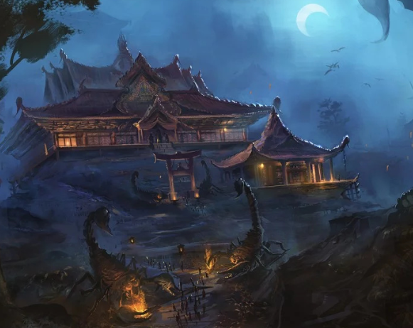 插图:一组东方唯美的游戏场景分享给大家