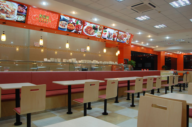 小型中式快餐店装修图图片