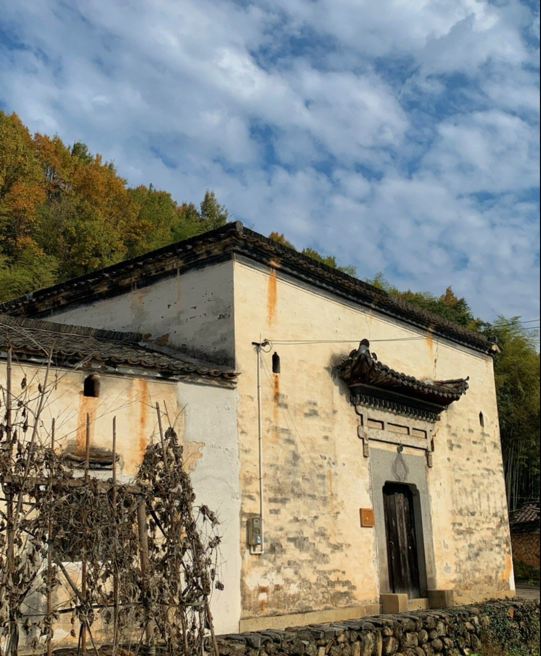 黄山"长寿村"沟村02 沟村历史悠久,始建于宋,古村街道肌理完鉴,历史