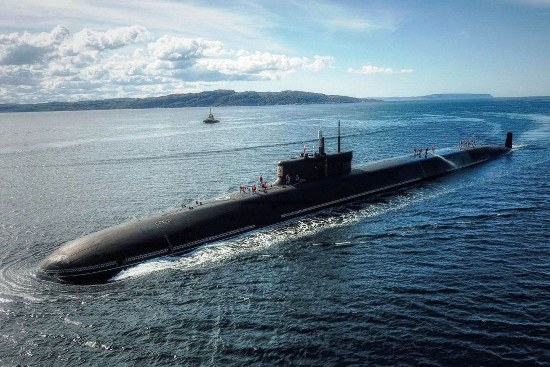 "别尔哥罗德"号新型核潜艇,是俄海军专门为搭载"波塞冬"核动力无人