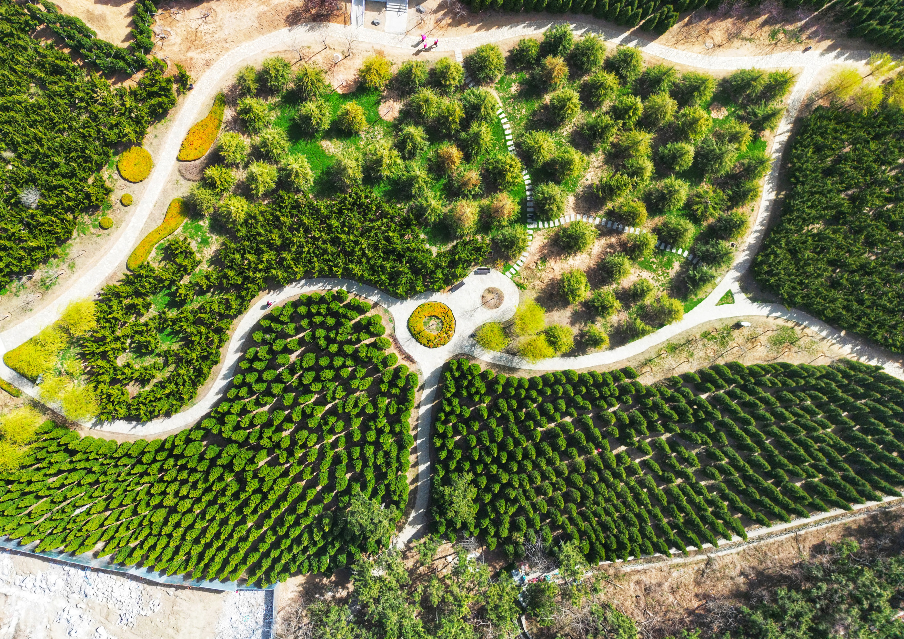 航拍大连七贤岭森林公园,空中俯瞰网红打卡地,不一样的美,你来过吗