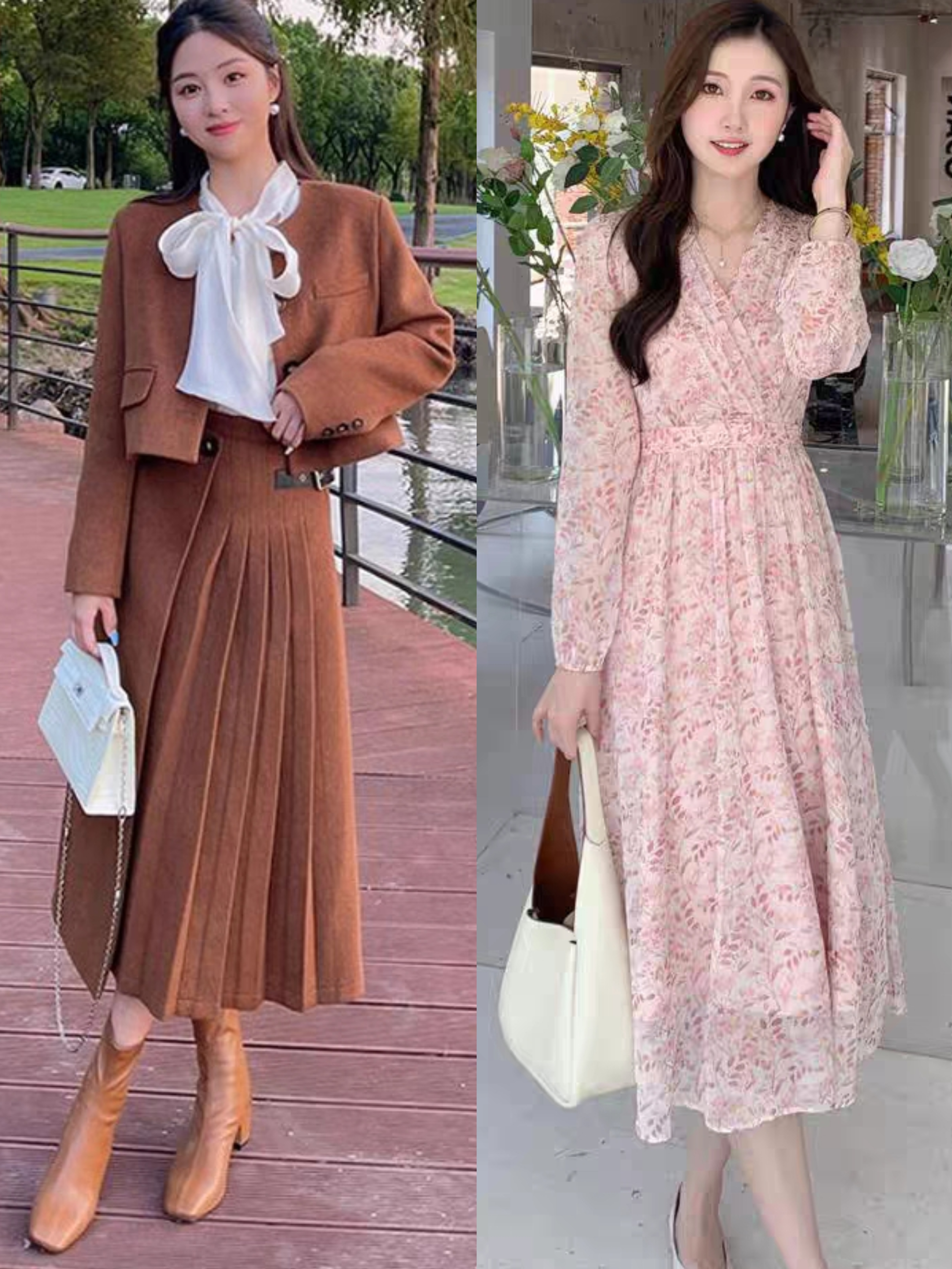 穿衣搭配——秋季30到40岁女人同色系穿搭技巧