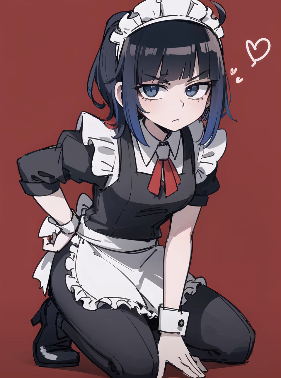 兰兰女仆装,好合适呦～#原神夜兰# #原神# #二次元美图