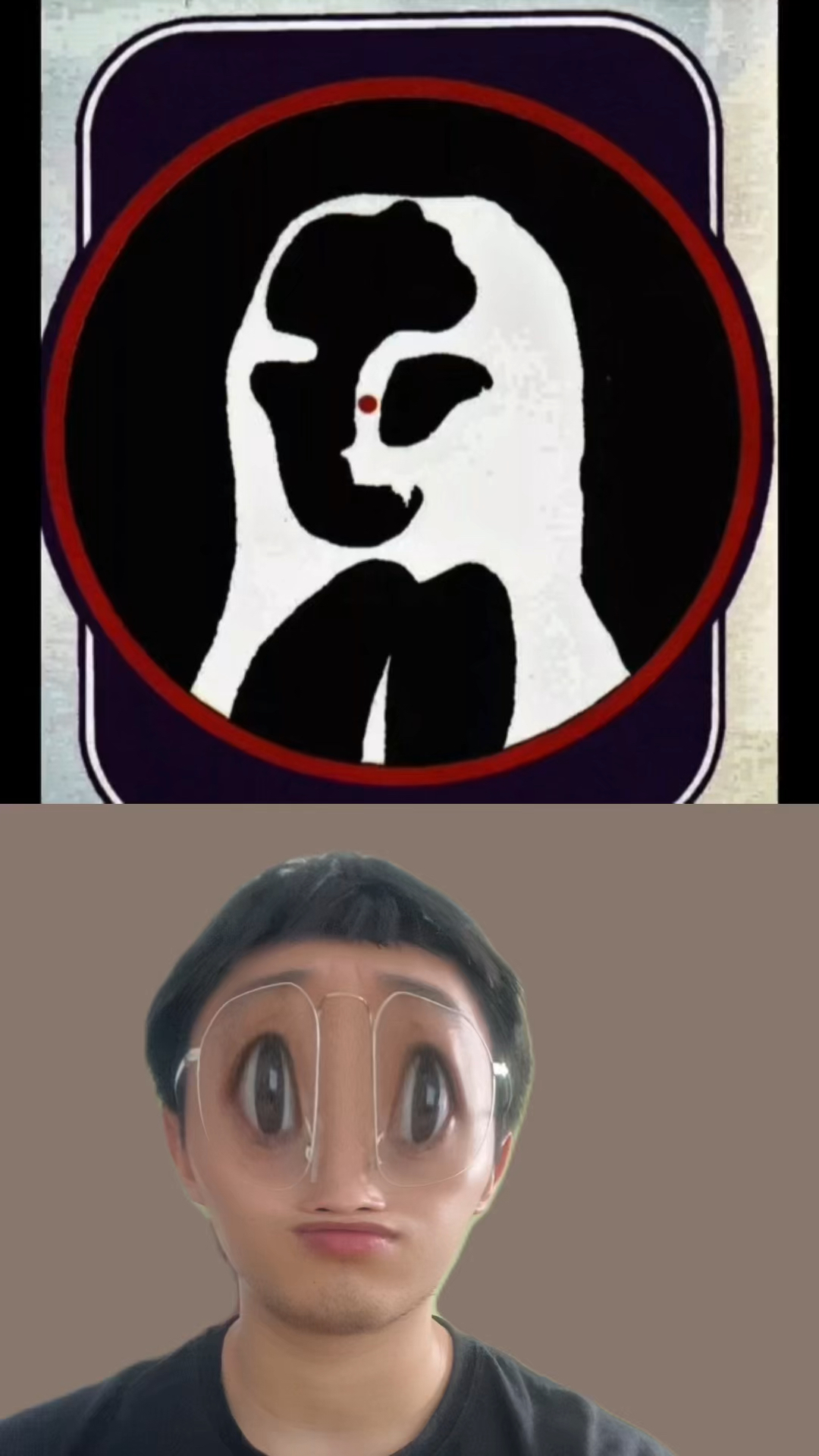 盯着这张图片的红点看十秒钟,然后看向天花板,你看到了什么呢