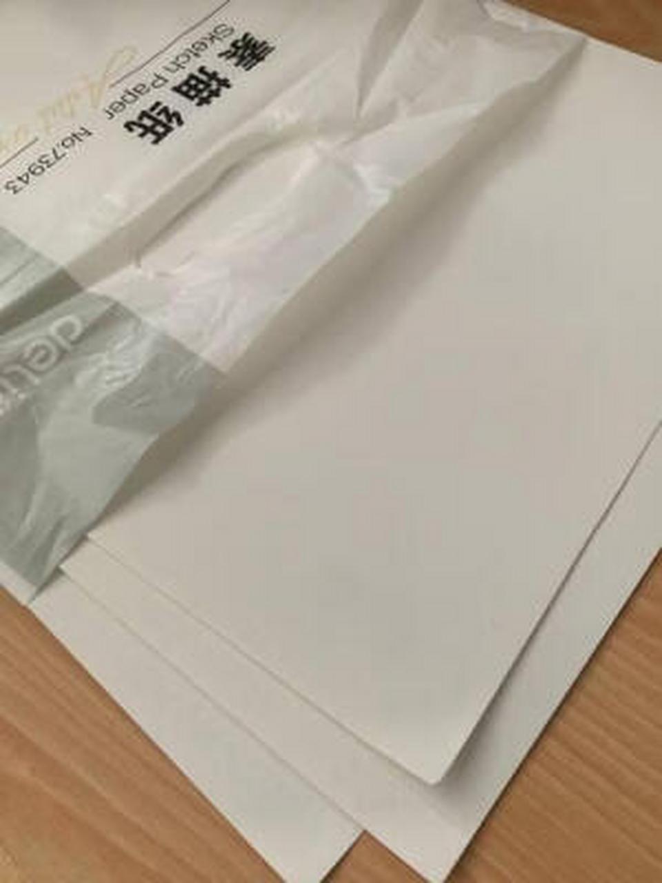 得力(deli)4k素描纸 160g素描本绘画纸彩铅画 美术写生手绘临摹学生用