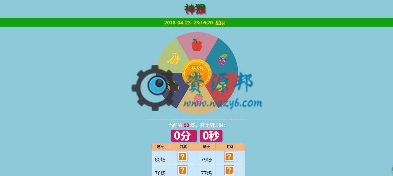 基于ThinkPHP框架开发的神猴水果开奖游戏PHP源码插图 基于ThinkPHP框架开发的神猴水果开奖游戏PHP源码插图