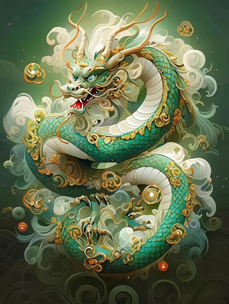 青龙,又称苍龙,孟章,是中国古代神话传说中的形象,为"天之四灵"只一