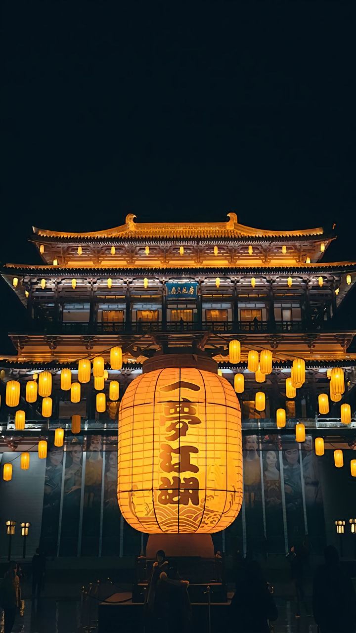 一夜梦回大唐,白天是西安夜晚是长安城#旅行# #乐享