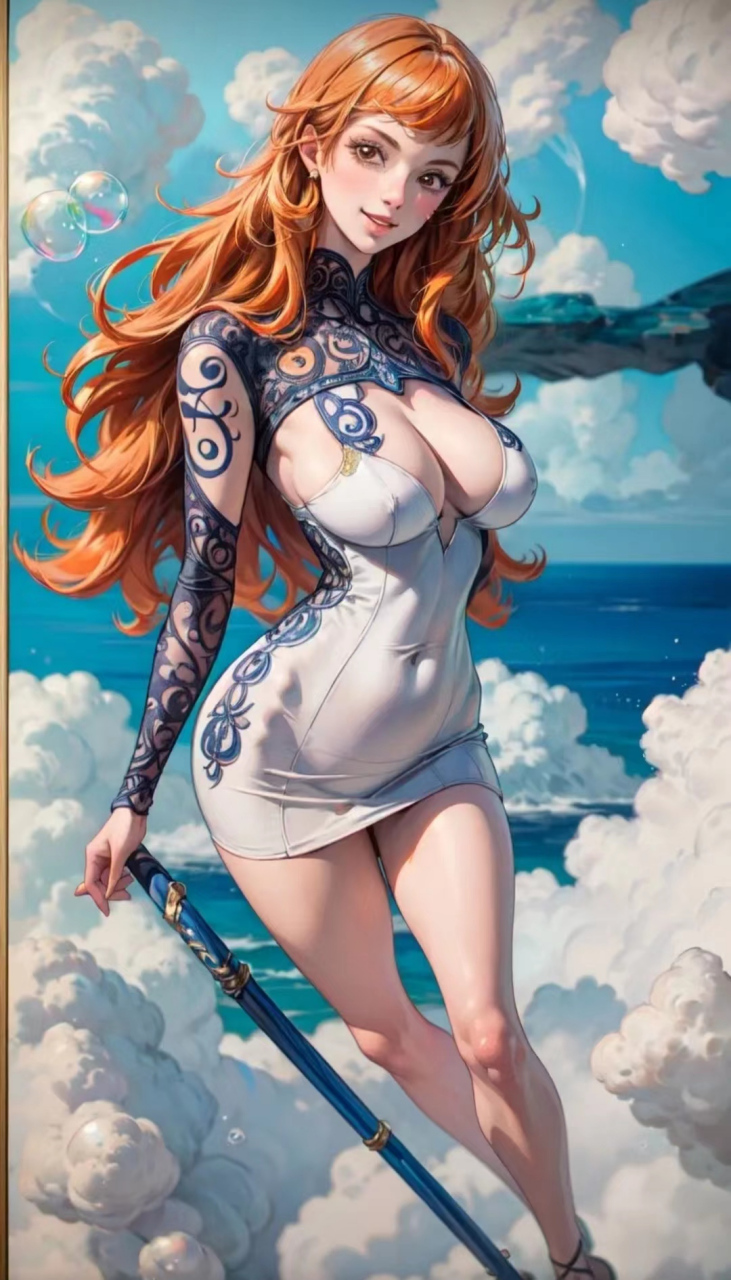 草帽海贼团的航海士娜美报到!还记得她手臂上纹身的由来吗?