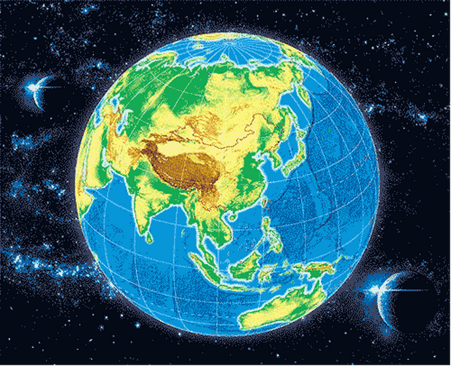 《立体视界三维中国——中华人民共和国3d地图集》,将3d视觉效果运用