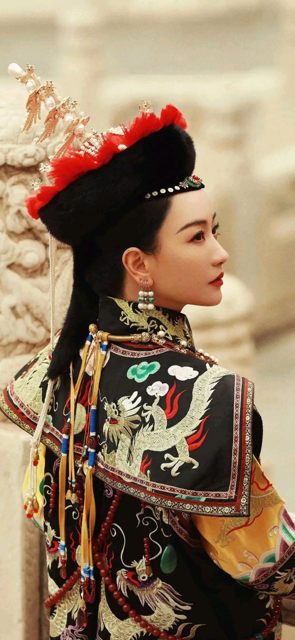 美女写真～杨蓉的宫廷造型  #百度仲夏打卡挑战赛