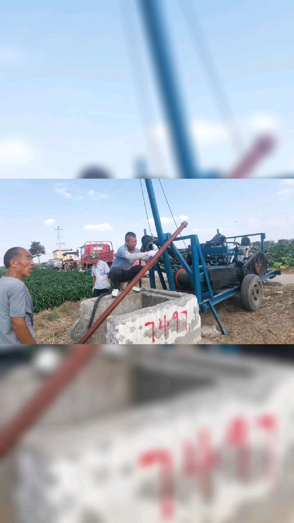 4立方空压洗井机,洗井设备,农田井清洗机,洗井操作视频