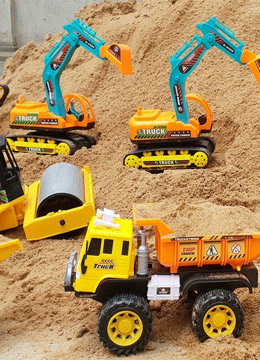 工程车玩具户外玩工程车挖掘机推土机汽车玩具
