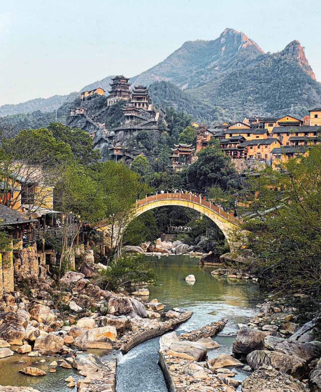 江西【望仙谷】, 远离喧嚣的神仙居所, 悬崖峭壁的仙侠世界.