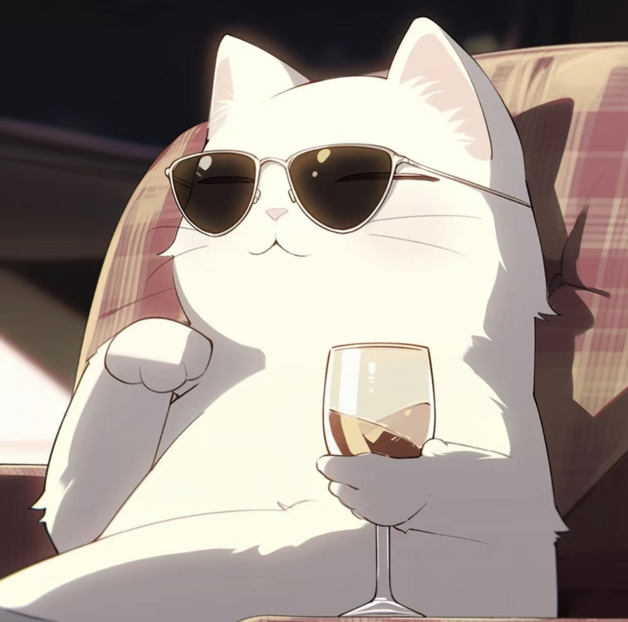 慵懒* 这块,我拿捏的死死的!#头像# #动漫# #猫咪