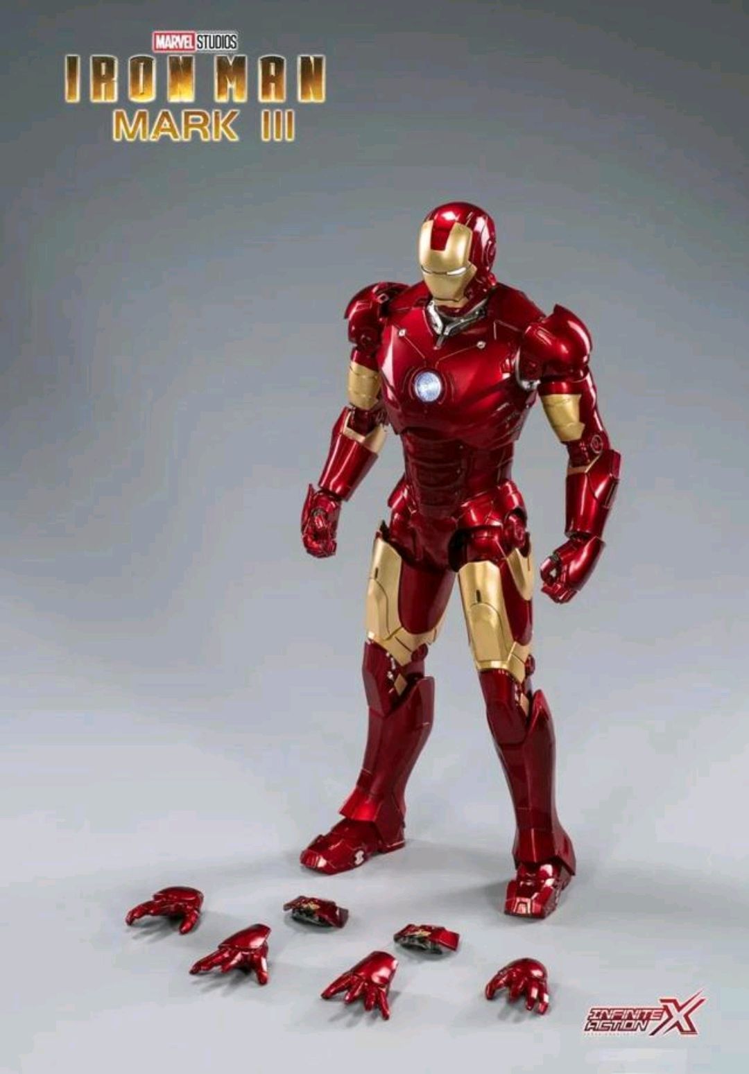 巨大化!中动模型发布14寸钢铁侠mk3官图