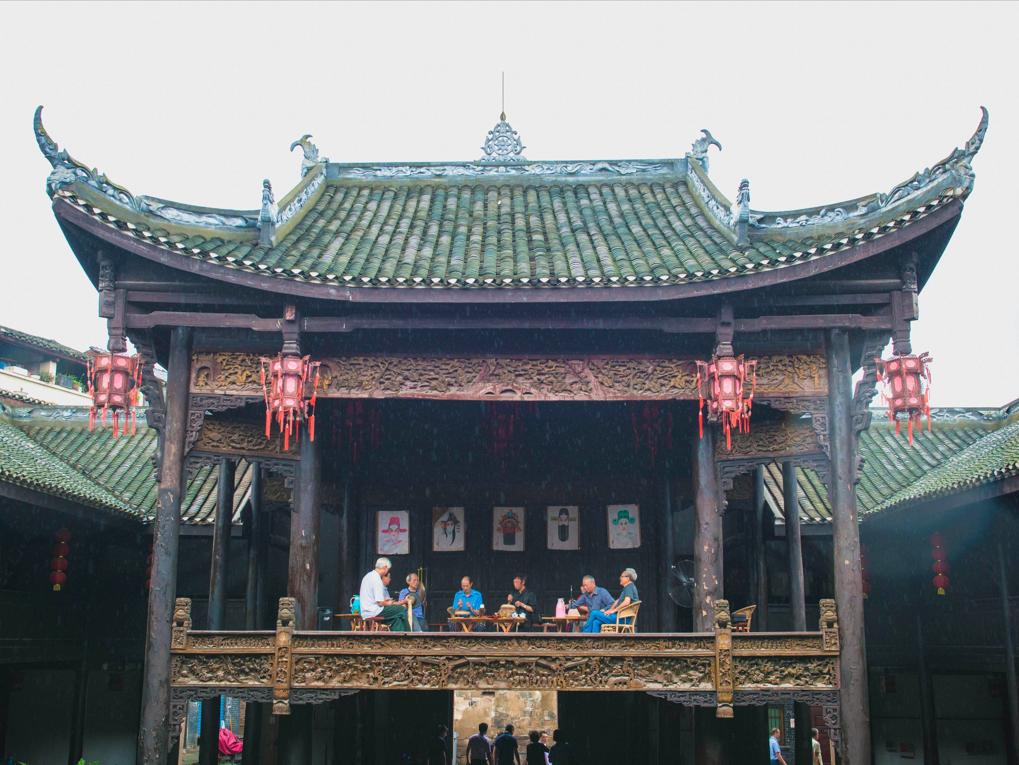 重庆有个古镇,号称川东第一山水古镇,这里还是重庆美院的写生地