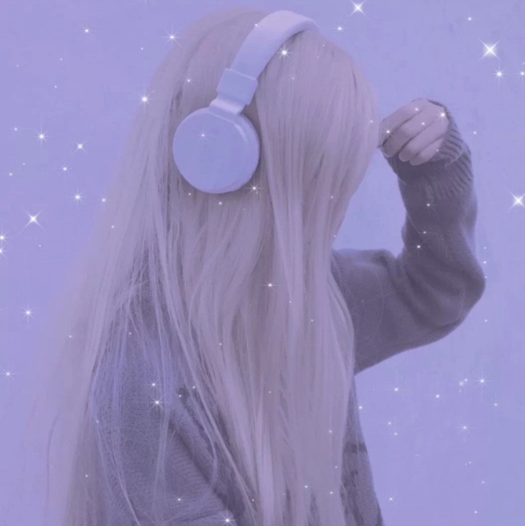 治愈系滤镜闪闪女生背影头像