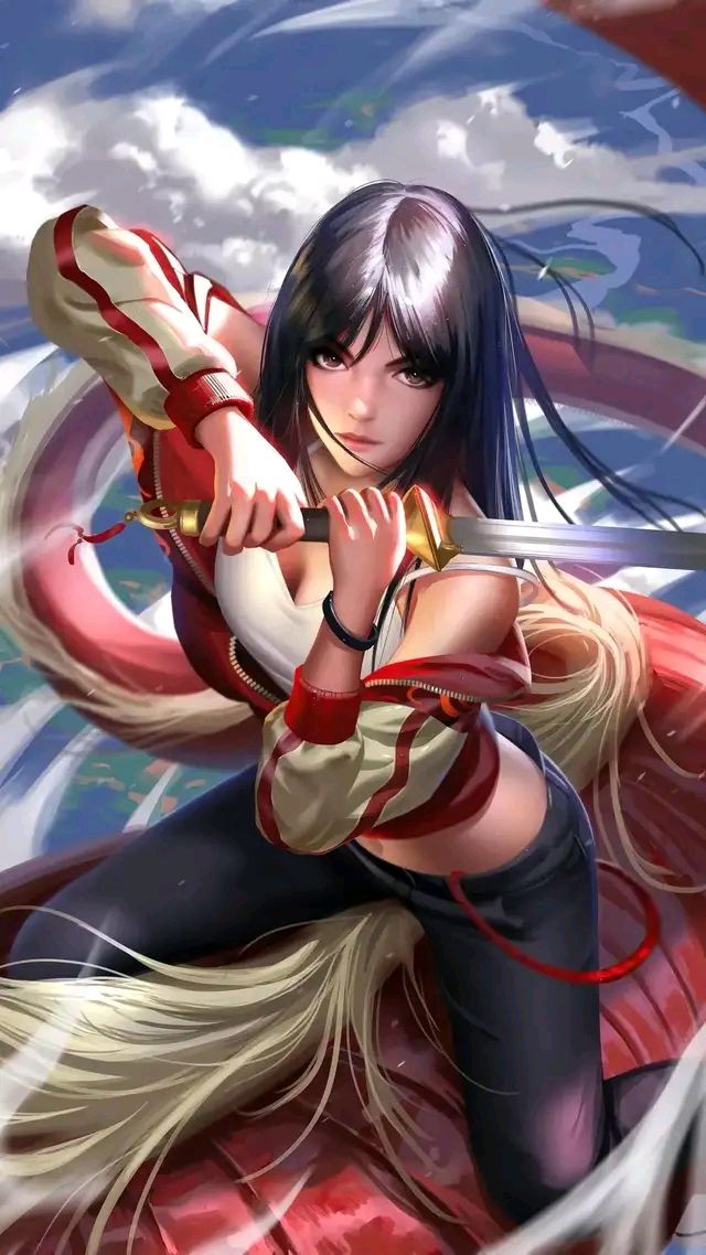 游戏动漫美女战士系列主题壁纸美图