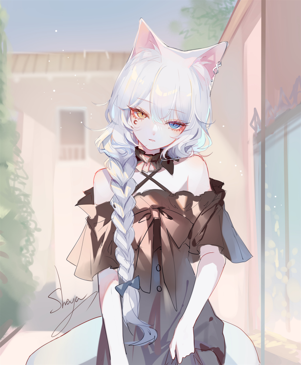 画师sheya猫咪图片