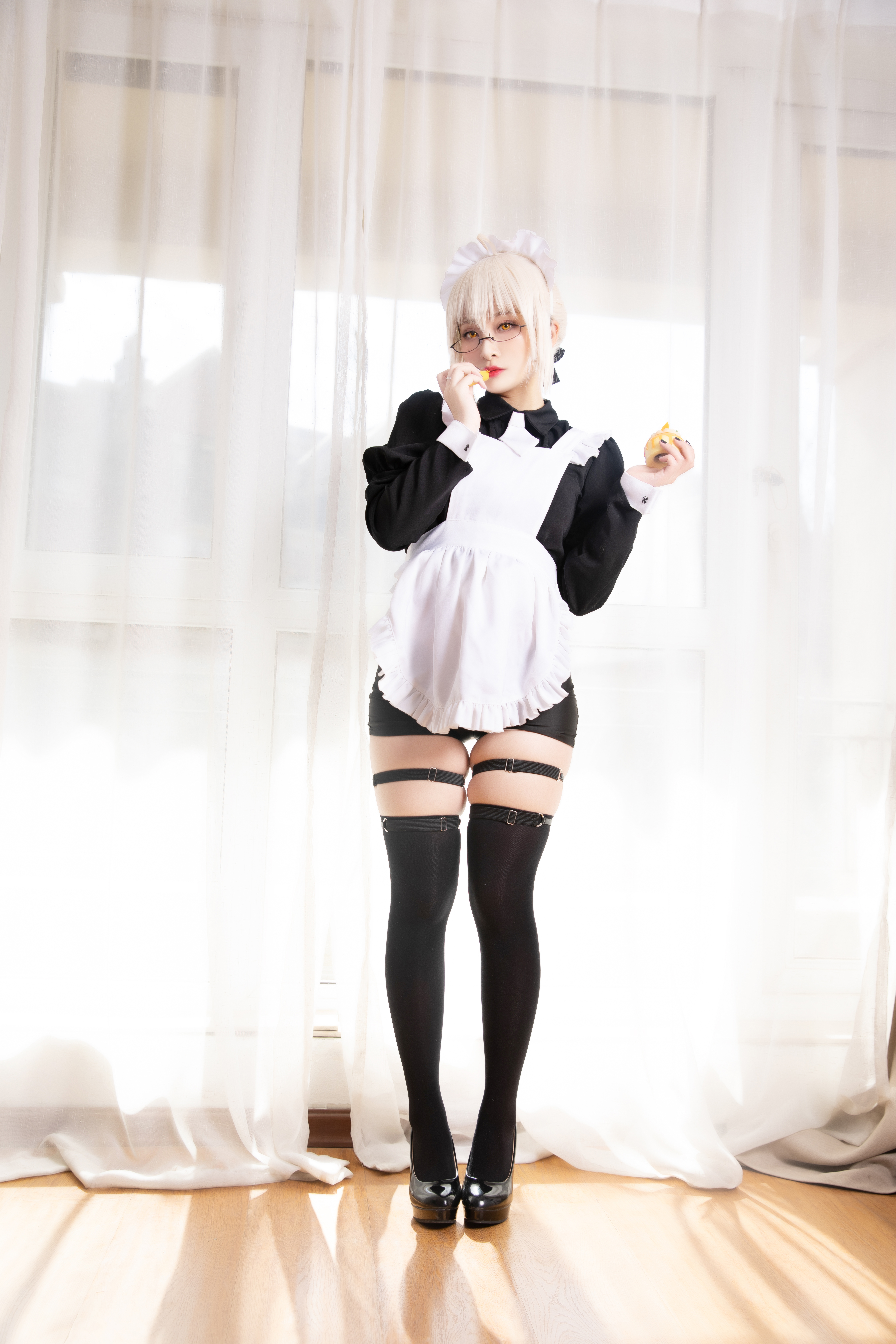 洛璃 LoLiSAMA  白发魔女 尼尔A2 第2张