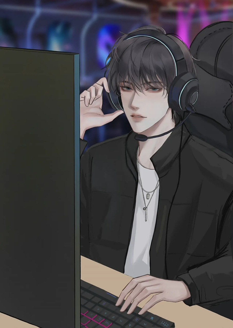 谁不爱电竞李简呢!  #你却爱着一个他# #电竞#   画师:神乐被注册了