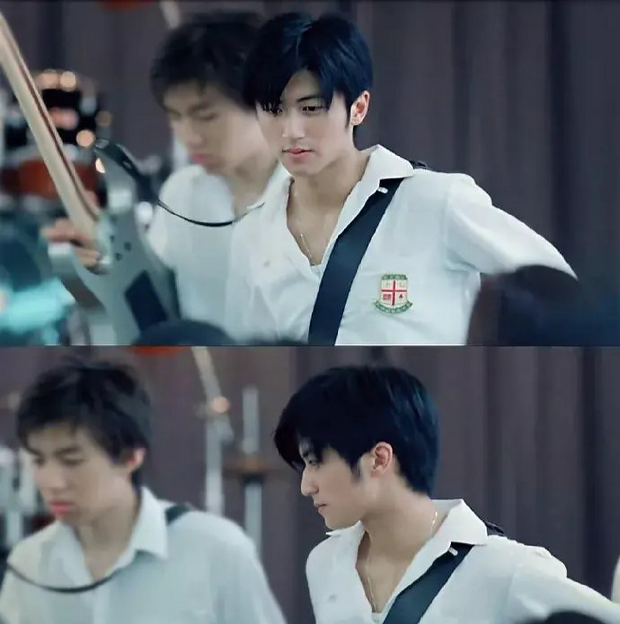 谢霆锋16岁 vs 谢振轩16岁 父子俩差距有多大?