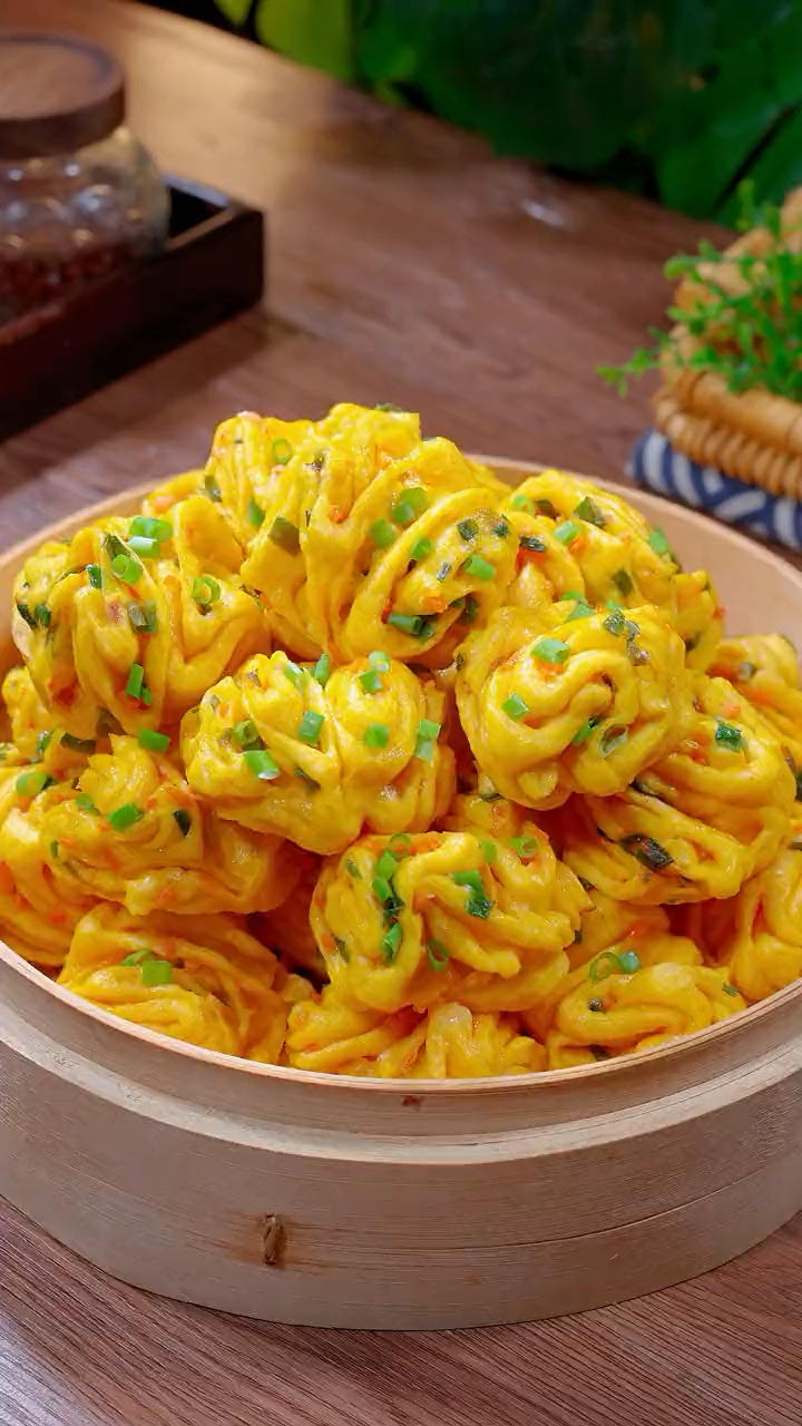 南瓜花卷的做法