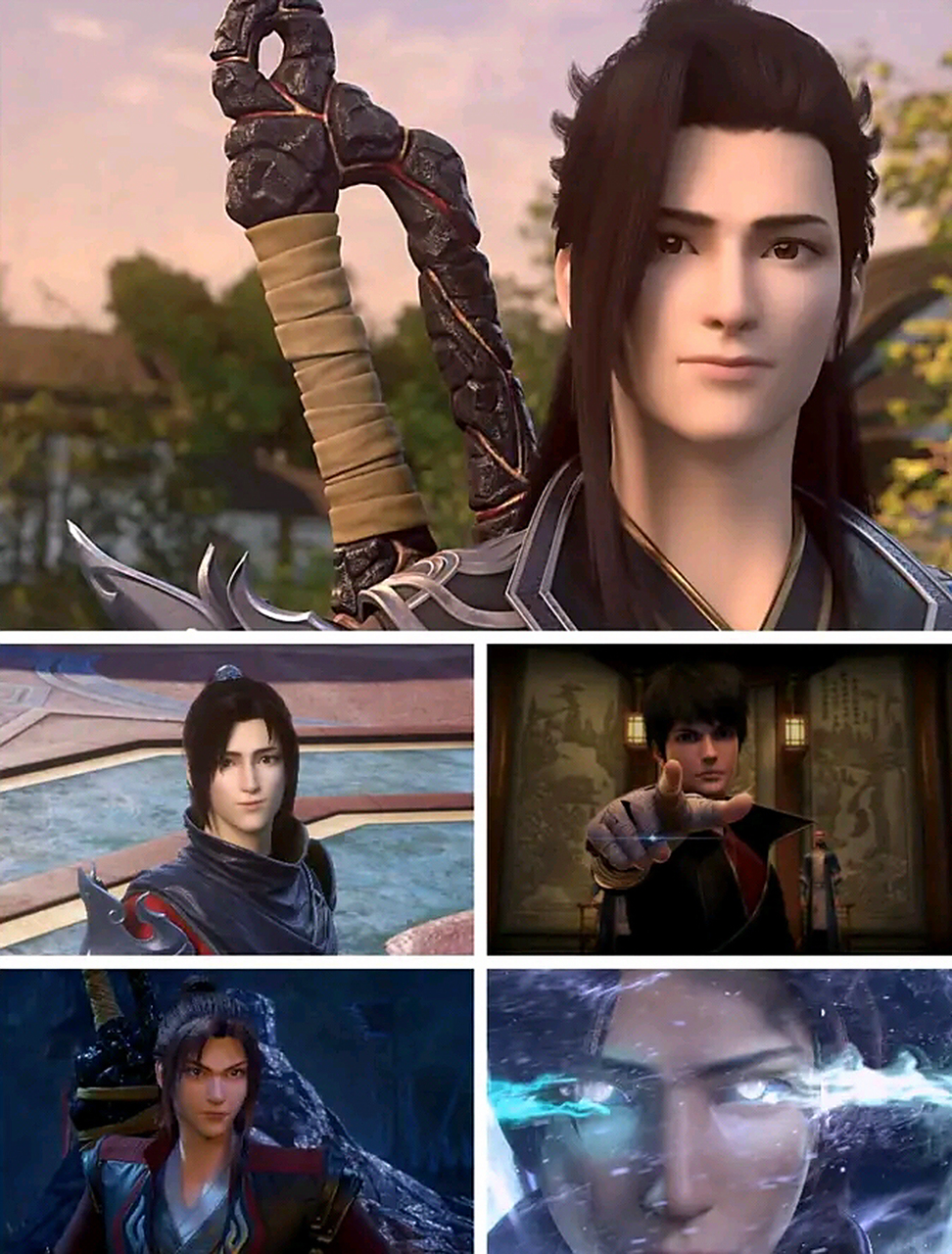 萧炎的建模在其他动漫里是什么段位? #斗破苍穹#