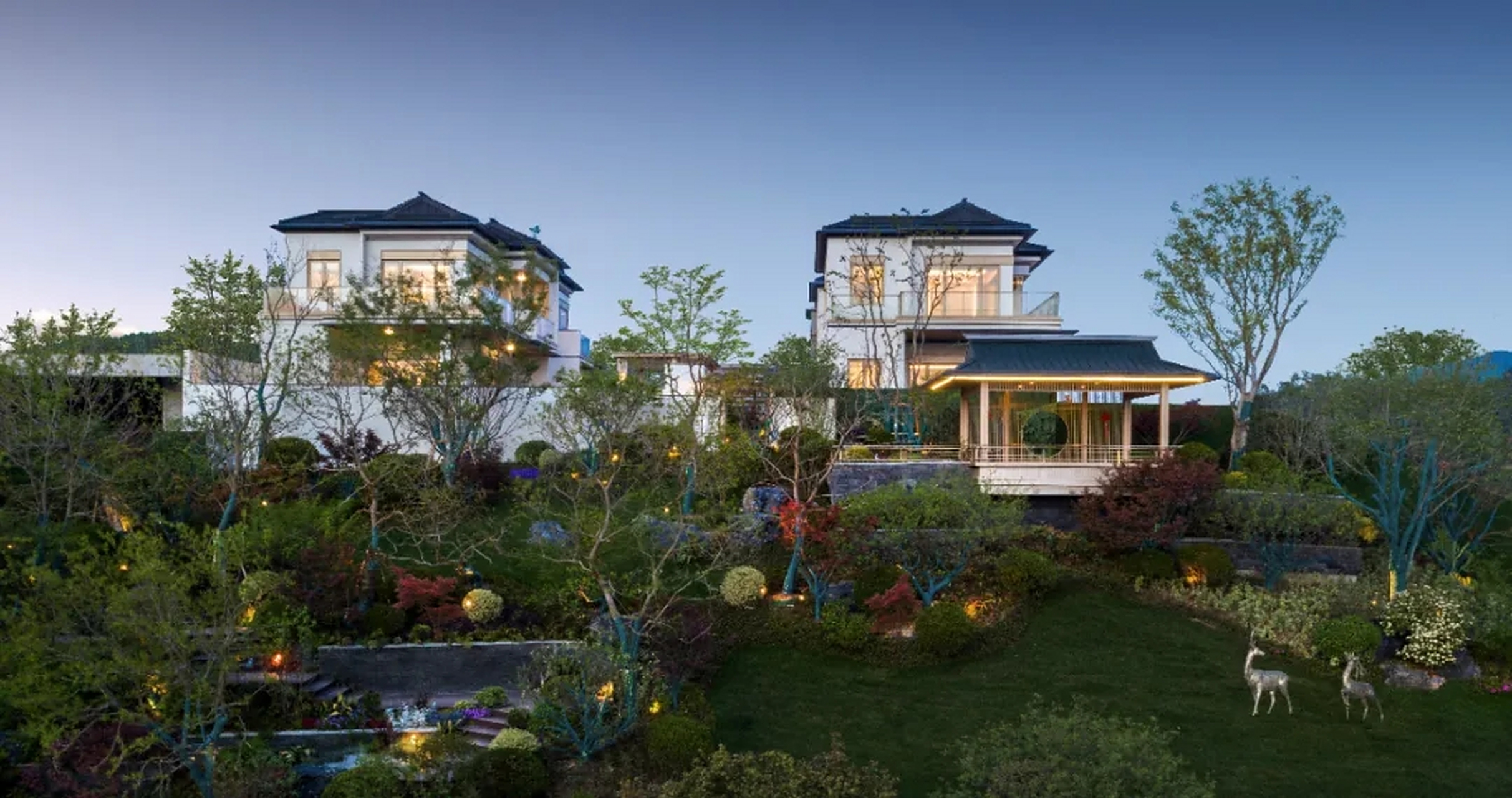 建在半山上的玻璃盒子, 安吉天使小镇——占地5000亩 精心打造原生态