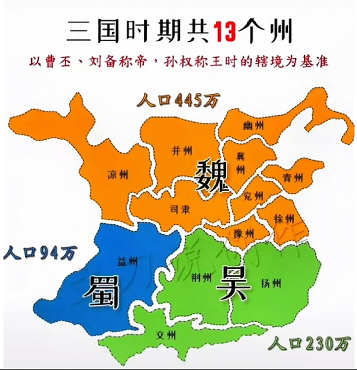 魏蜀吴三国的文臣武将实力大比拼.