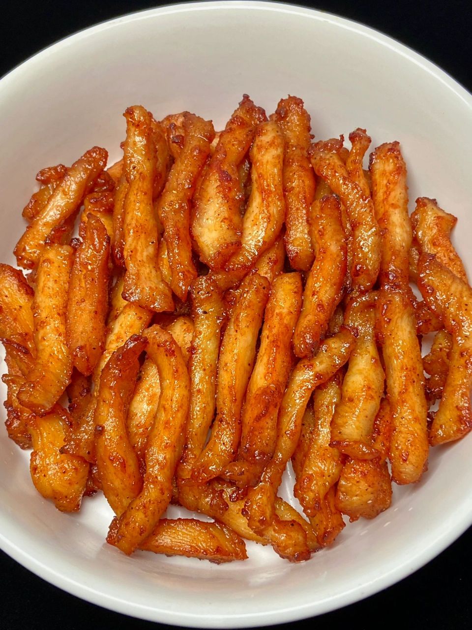 香辣的奥尔良风味鸡柳这样做泰香了,巨好吃!