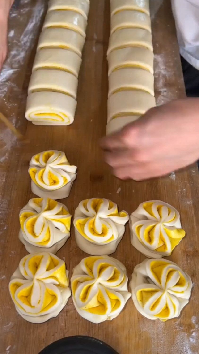 花样花卷做法