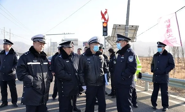 忻州市公安局杨梅喜局长深入繁峙县辖区实地调研检查指导工作
